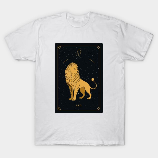 Leo Tarot card T-Shirt by AndyDesigns